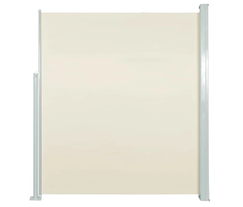Retractable Side Awning 55.1"x118.1" Cream