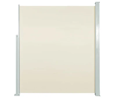 Retractable Side Awning 55.1"x118.1" Cream