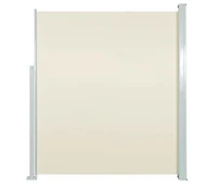 Retractable Side Awning 55.1"x118.1" Cream