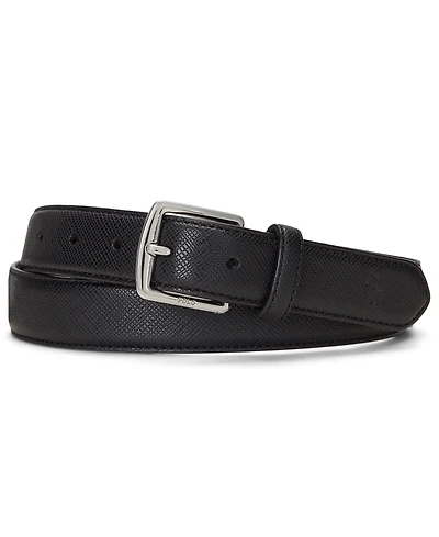 Polo Ralph Lauren Men's Saffiano Leather Belt