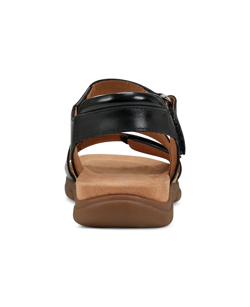 Easy Spirit Women's Mavey Strappy Flat Sandals
