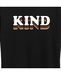 Hybrid Apparel Trendy Plus Kind Graphic Short Sleeve T-shirt