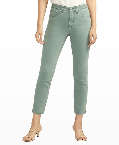 Silver Jeans Co. Women's Isbister High Rise Straight Leg Jeans