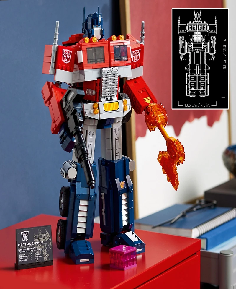 Lego Optimus Prime Transformer 10302 Adult Toy Building Set