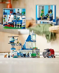Lego City 60316 Police Station Toy Building Set with Police and Crook Minifigures