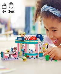 Lego Friends Heartlake Downtown Diner 41728 Toy Building Set with Liann, Aliya and Charli Figures