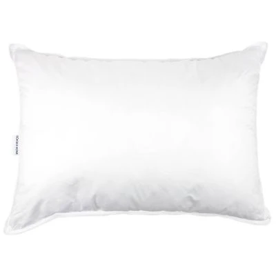 Medium 700 Fill Power Luxury White Duck Down Bed Pillow
