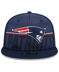 Men's New Era Navy New England Patriots 2023 Nfl Training Camp 9FIFTY Snapback Hat