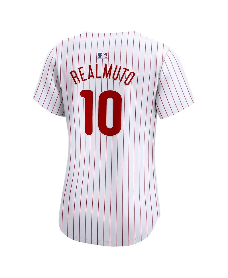 Women's Nike J.t. Realmuto White Philadelphia Phillies Home Limited Player Jersey