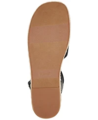 Toms Women's Abby Braided Espadrille Flatform Sandals