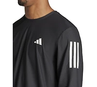 adidas Men's Own The Run Moisture-Wicking Long-Sleeve T-Shirt
