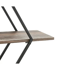 Antigua Crossed Double Diamond Shelf Unit