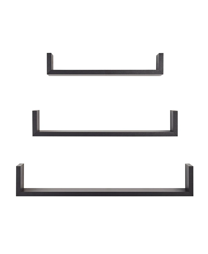 Danya B Aalto U-Shaped Floating Wall Shelves