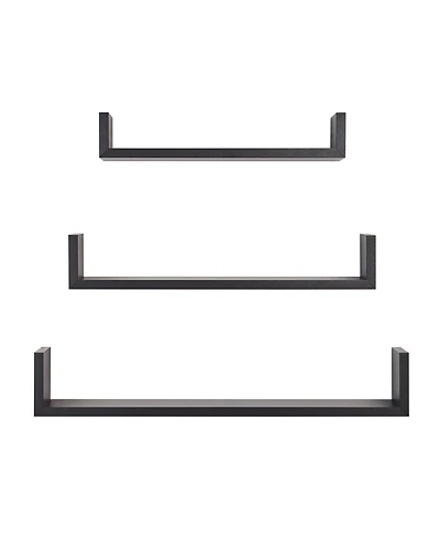 Danya B Aalto U-Shaped Floating Wall Shelves