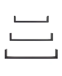 Danya B Aalto U-Shaped Floating Wall Shelves