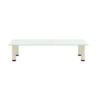 Tv Stand Frosted 31.5"x13.8"x6.7" Tempered Glass