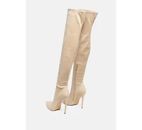 Tilera Stretch Over The Knee Stiletto Boots
