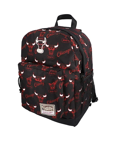 Men's and Women's Mitchell & Ness Chicago Bulls Distressed Hardwood Classics Team Logo Backpack