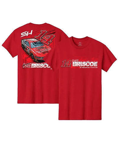 Men's Stewart-Haas Racing Team Collection Red Chase Briscoe Car T-shirt