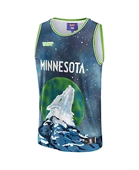 Men's and Women's Nba & KidSuper Studios by Fanatics Blue Minnesota Timberwolves Hometown Jersey