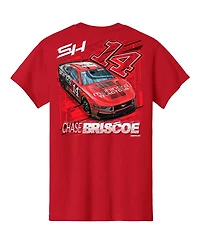 Men's Stewart-Haas Racing Team Collection Red Chase Briscoe Car T-shirt