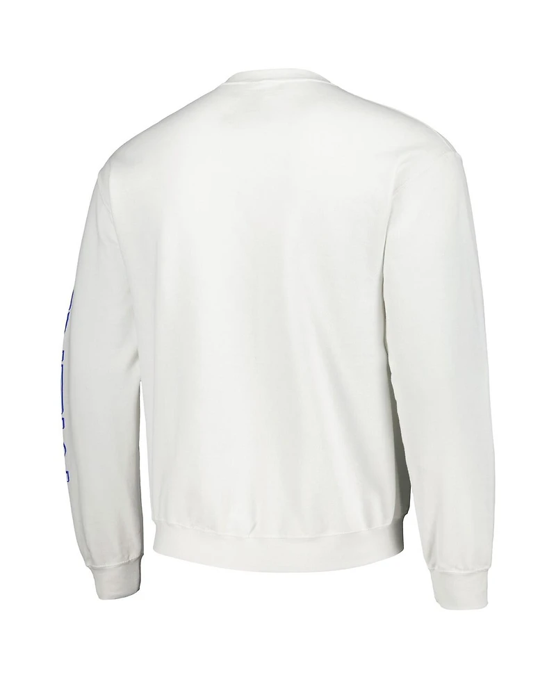 Men's and Women's Martin Luther King Jr. White Graphic Pullover Sweatshirt