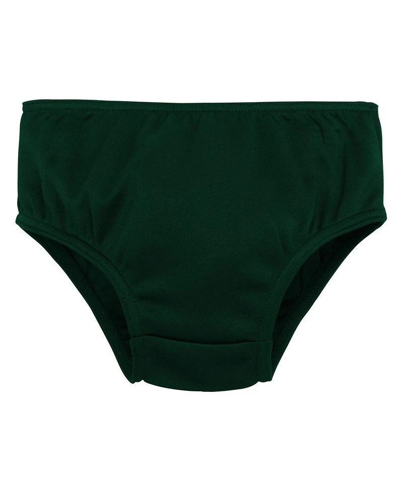 Girls Toddler Green Bay Packers Spirit Cheer Three-Piece Cheerleader Set