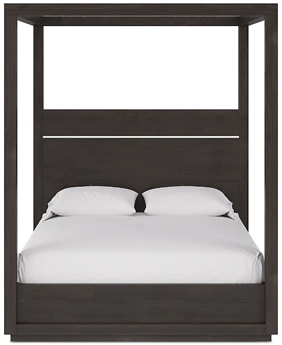 Tivie 3pc Bedroom Set (Full Canopy Bed + Dresser Nightstand), Created for Macy's