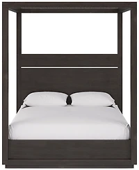 Tivie 3pc Bedroom Set (Full Canopy Bed + Dresser Nightstand), Created for Macy's