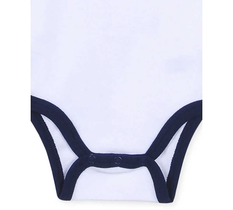 Little Me Baby Boys Puppy Toile Bodysuits, Pack of 3