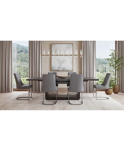 Tivie Pc Dining Set (Rectangular Table + Chairs