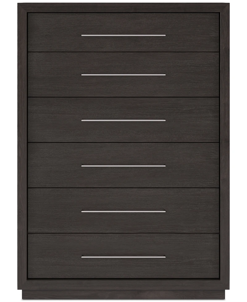 Tivie 3pc Bedroom Set (Full Canopy Bed + Chest Nightstand), Created for Macy's