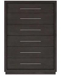 Tivie 3pc Bedroom Set (Full Canopy Bed + Chest Nightstand), Created for Macy's