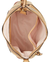 Style & Co Straw North South Crossbody Bag, Exclusively at Macy's