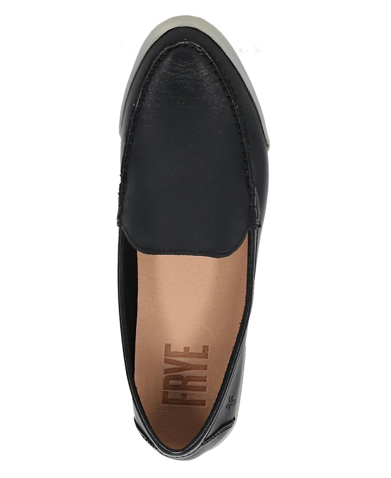 Frye Women's Melanie Skimmer Leather Suede Loafers