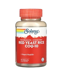 Solaray Red Yeast Rice CoQ-10 - 90 VegCaps