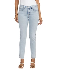 Jag Women's Cassie Mid Rise Straight Leg Jeans