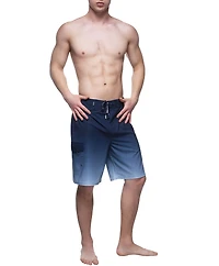 Rokka&Rolla Men's 9" No Liner Board Shorts Elastic Waist Quick Dry Swim Trunks