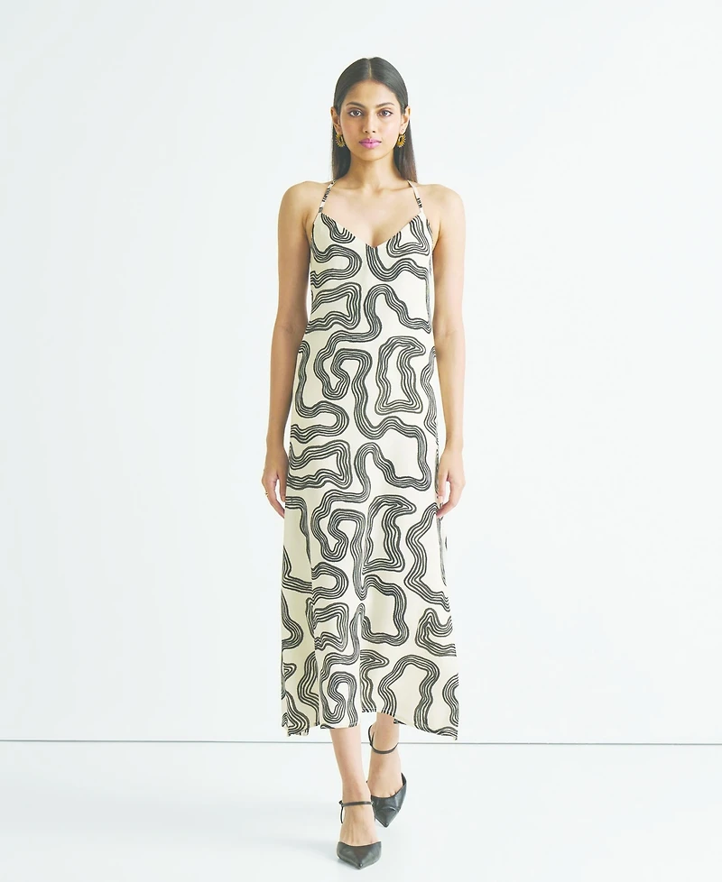 Reistor Women's Midi Slip Dress