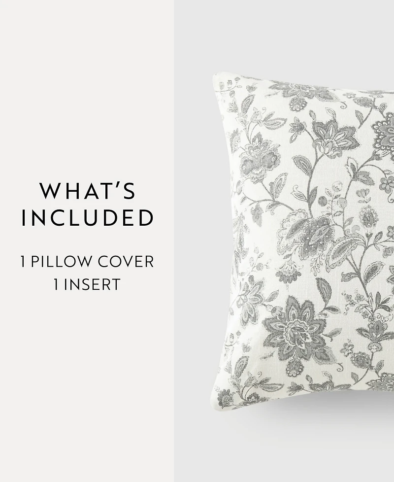 ienjoy Home Botanical Patterns Decorative Pillow, 20" x