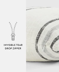 ienjoy Home Striped Yarn Dyed Decorative Pillow, 20" x
