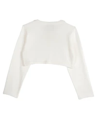 Rare Editions Toddler & Little Girls Imitation-Pearl Cardigan