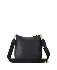 Lauren Ralph Cameryn Pebbled Leather Small Crossbody