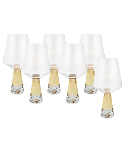 Vivience Stemmed Wine Glasses, Set of 6