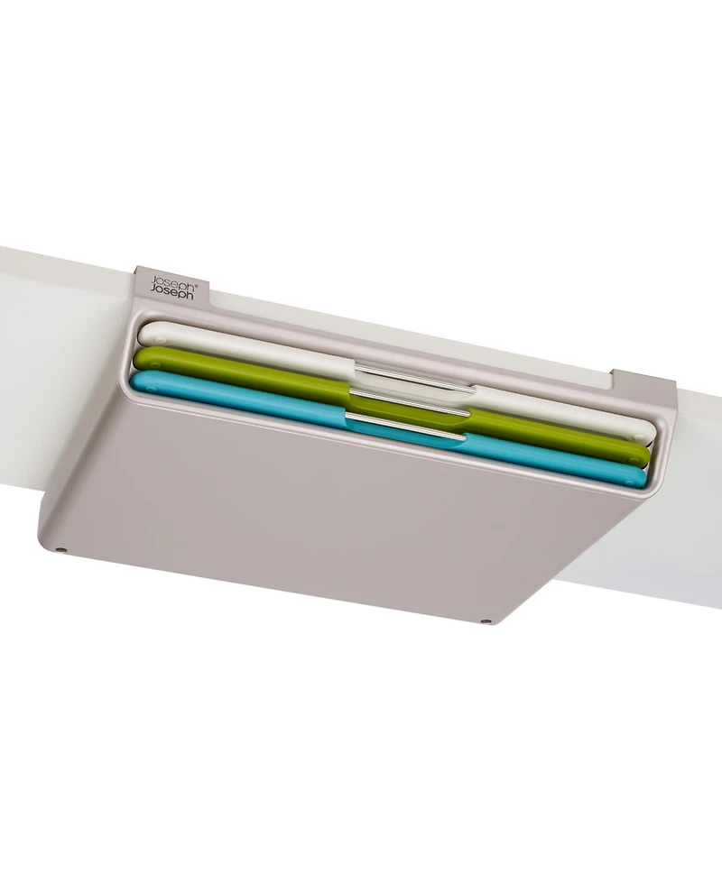 Joseph Joseph Folio Slim Large 3-Piece Under-Shelf Cutting Board Set