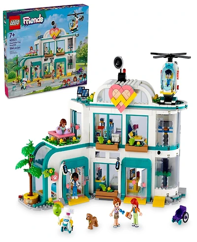 Lego Friends Heartlake City Hospital Toy Pretend Playset 42621, 1045 Pieces