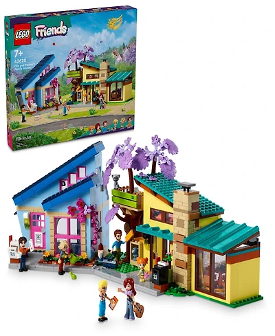 Lego Friends Olly and Paisley's Family Houses Toy for Kids 42620, 1126 Pieces
