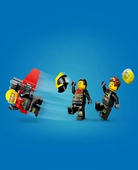 Lego City Fire Rescue Plane Toy for Kids Set 60413, 478 Pieces