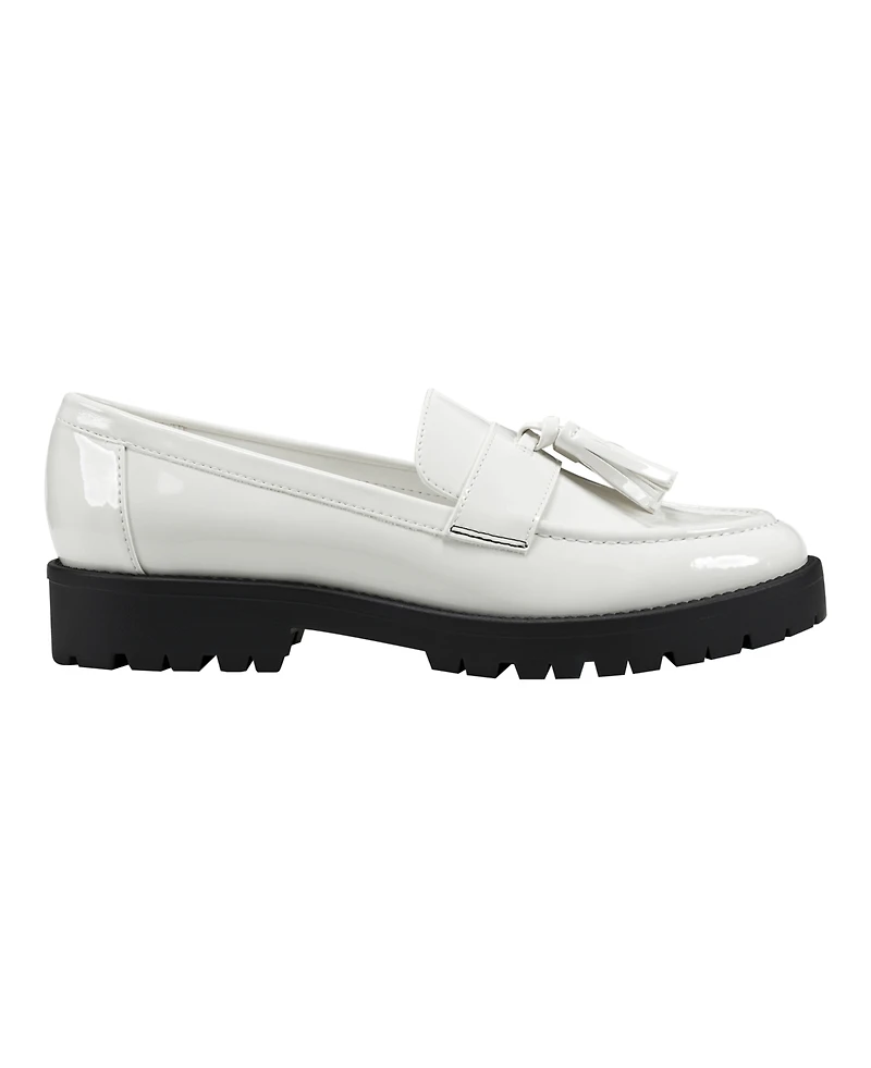 Bandolino Women's Fillup Lug Sole Tassel Loafers