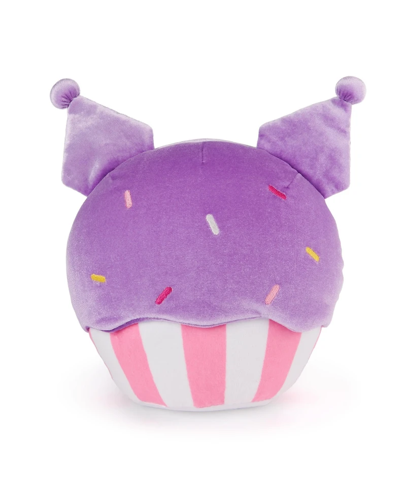 Hello Kitty Gund Sanrio Hello Kitty and Friends Kuromi Cupcake Plush, Stuffed Animal, For Ages 3 and up, 10"
